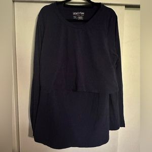 Latched Mama Nursing long sleeve Plus Size shirt